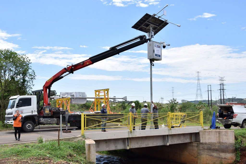 Xanxerê recebe nova estação hidrometeorológica e amplia monitoramento de riscos climáticos