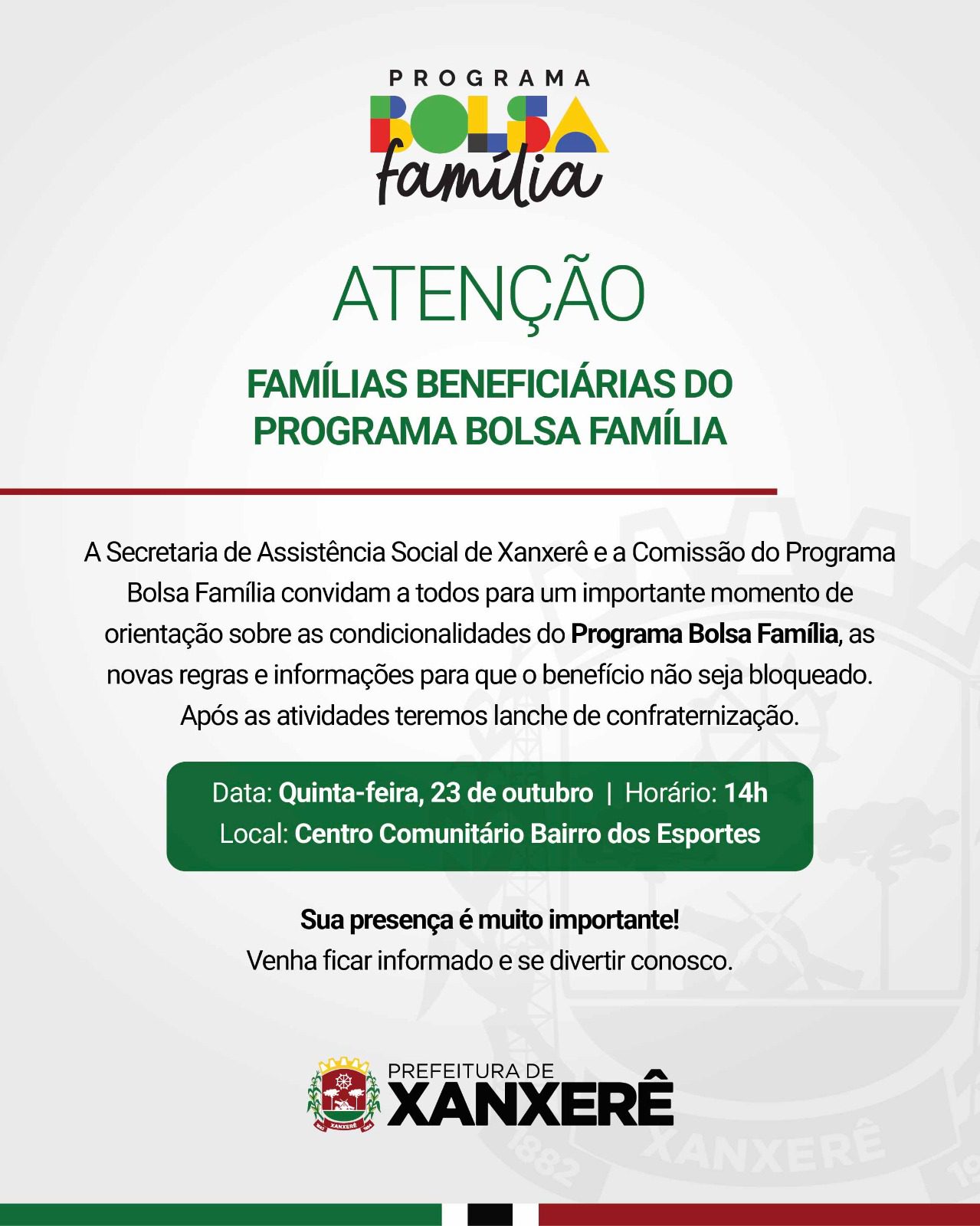 Orientações sobre as condicionalidades do Programa Bolsa Família
