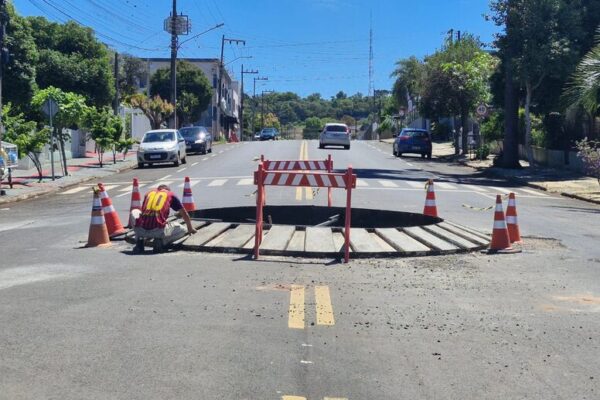 Prefeitura de Xanxerê inicia padronização das rotatórias do município