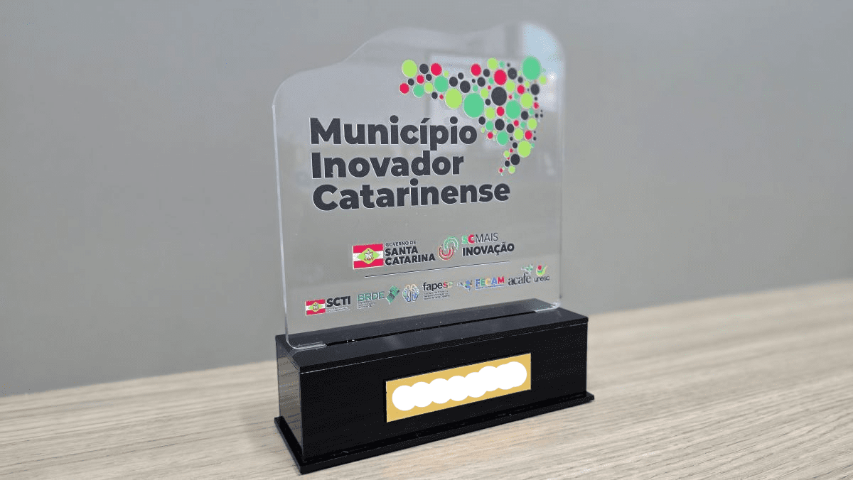 Xanxerê recebe Selo Município Inovador Catarinense