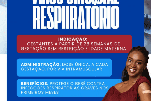 Vacinação contra o VSR começa em Xanxerê e atende gestantes a partir da 28ª semana.
