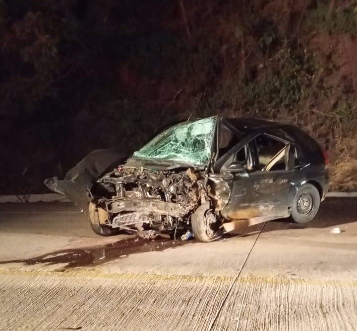 Acidente na BR-163 mata motorista e deixa outro gravemente ferido