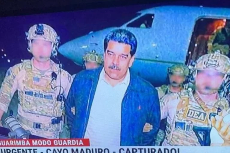 Captura de Nicolás Maduro