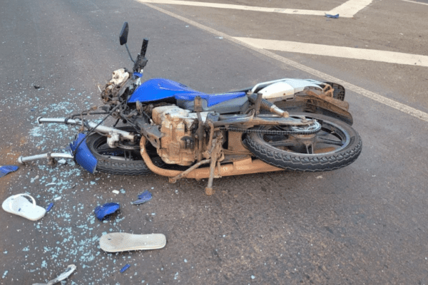 Colisão fatal na SC-480 em Chapecó mata motociclista