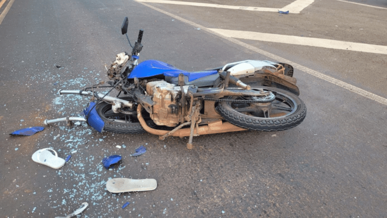 Colisão fatal na SC-480 em Chapecó mata motociclista