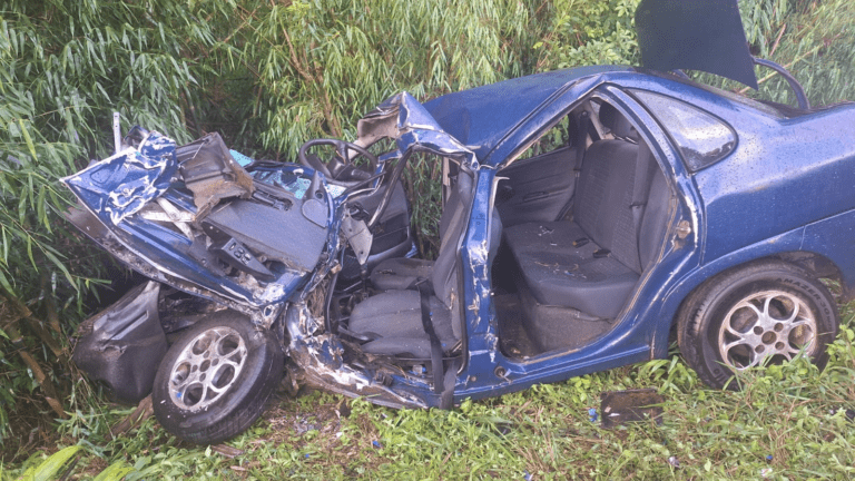 Acidente fatal na SC-154 mata mãe e dois filhos em Passos Maia