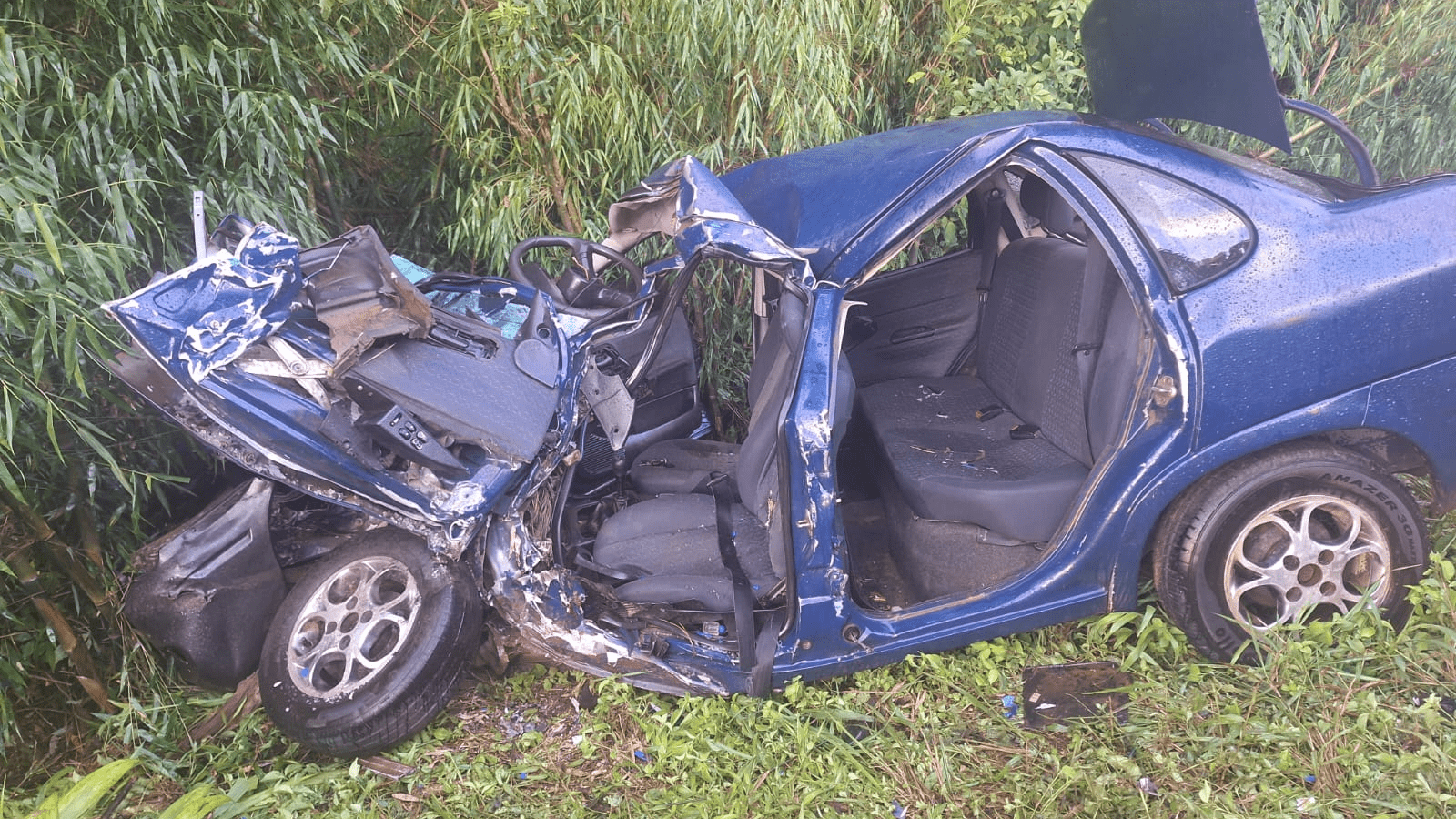 Acidente na SC-154 mata mãe e dois filhos em Passos Maia