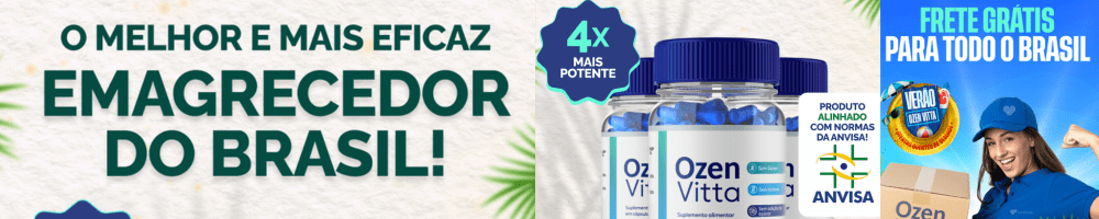 Emagrecedor Ozenvitta: o melhor do Brasil