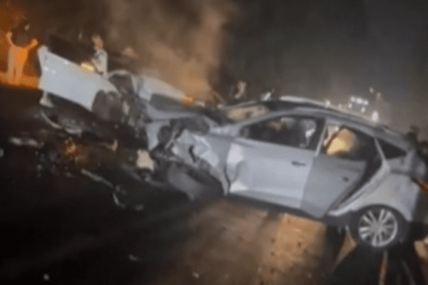 Acidente com quatro veículos em Cordilheira Alta deixa feridos na BR-282