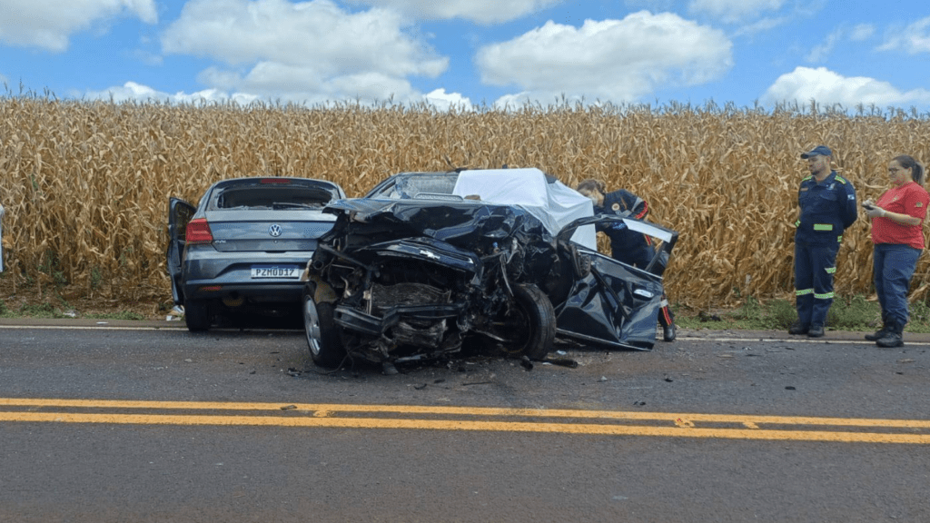 Colisão frontal na BR-281 tirou a vida de profissional conhecido no Oeste catarinense