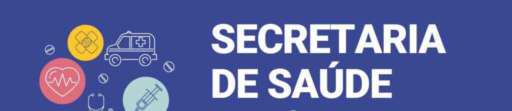 Banner da Secretaria de Saúde de Xanxerê