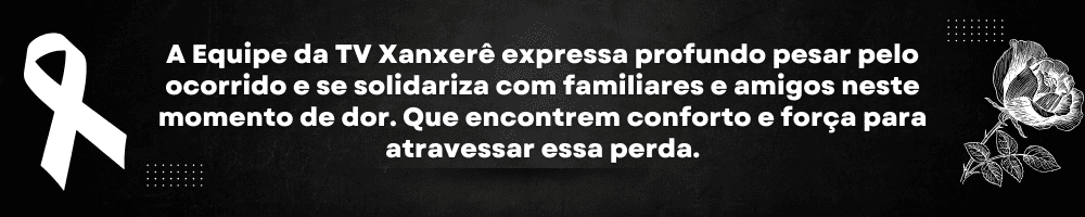 Nota de pesar da TV Xanxerê