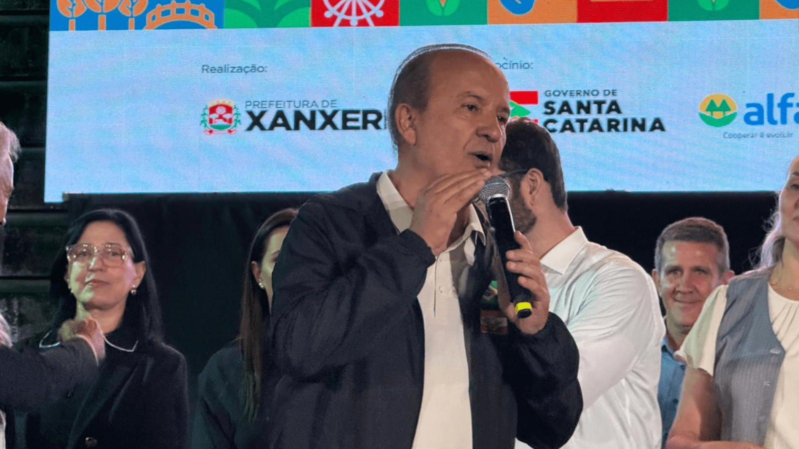 ExpoFemi é oficialmente aberta em Xanxerê com presença do governador de Santa Catarina