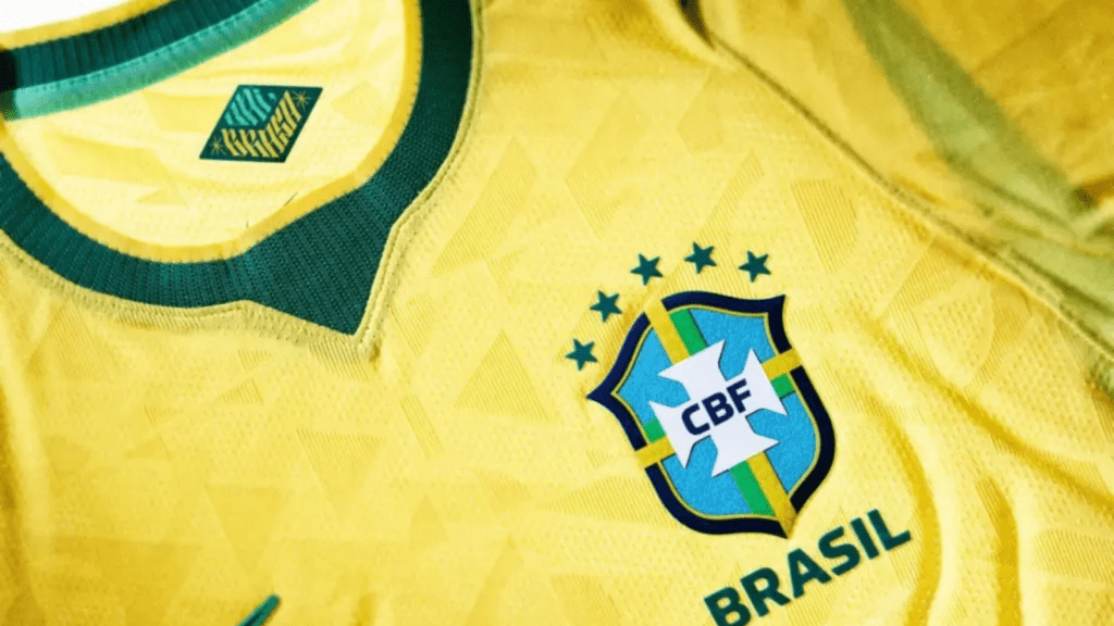 Camisa amarela da seleção brasileira