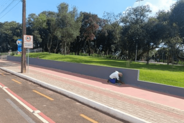 Melhorias do ecoparque em Xanxerê