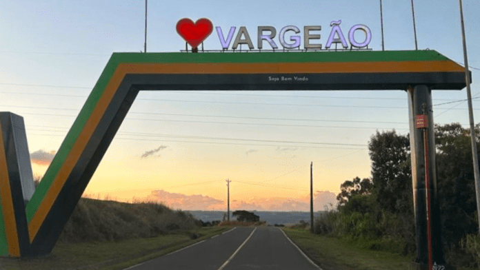 Portal de entrada do município de Vargeão/SC
