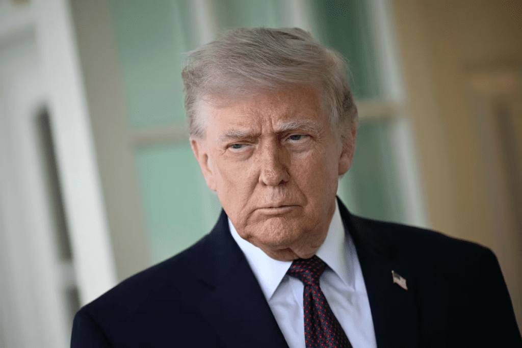 Donald Trump após informar possível acordo com Irã