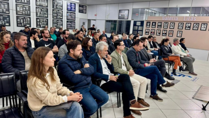 Audiência pública em Xanxerê reúne comunidade e lideranças para apresentação da primeira etapa da revisão do Plano Diretor Municipal.