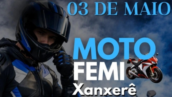Banner convite para o Motofemi em Xanxerê
