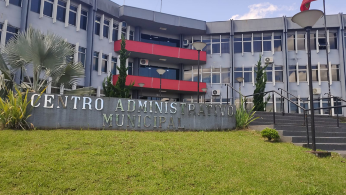 Fachada da prefeitura de Xanxerê