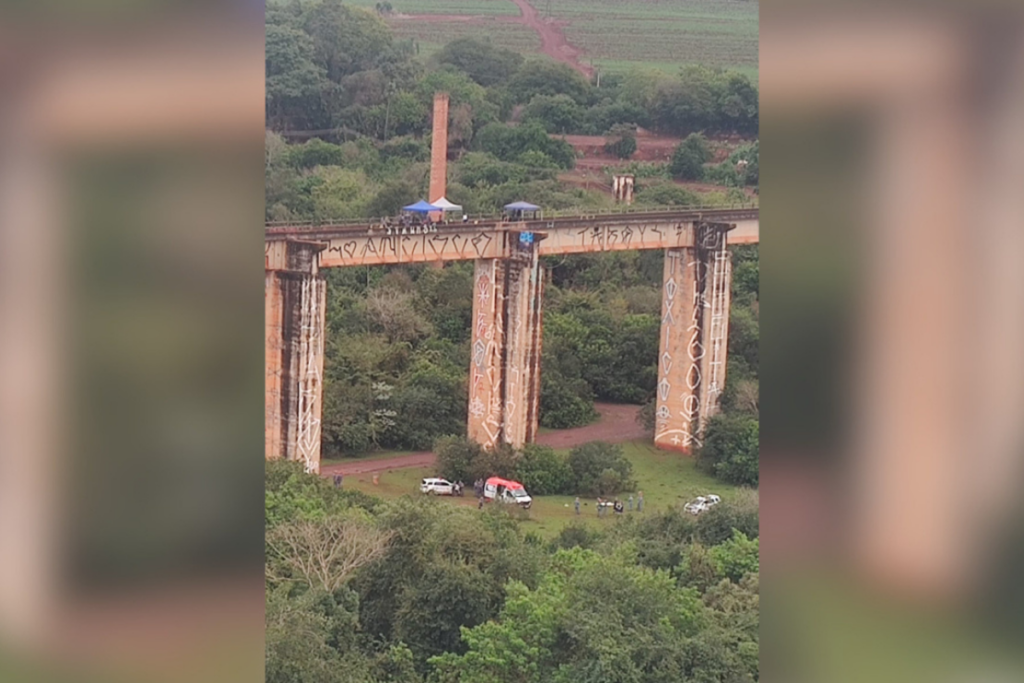 Ponto do Esqueleto em Limeira/SP onde morreu a jovem de 21 anos, Maria Eduarda Rodrigues de Freitas.