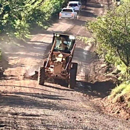 Xanxerê intensifica recuperação de estradas no interior